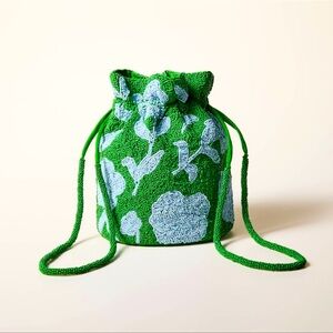 Kate Spade x Target NWT Beaded Classic Rose Bucket Bag